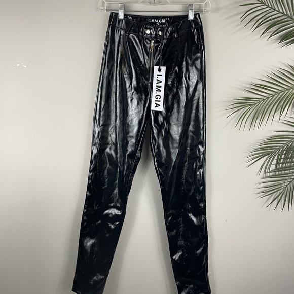 I AM GIA nikole faux leather pant - Picture 8 of 9